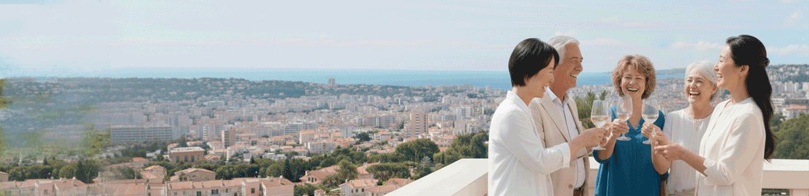 シニア留学ならAJ-France フランス留学、シニア留学プログラム